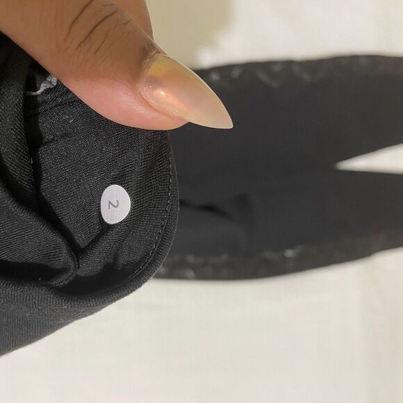 Lululemon Wunder Under Aztec Print Side Panel Full Legging 2 Pants Black - Picture 9 of 12